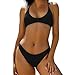 Black Slim Tunic Swimsuits Sets for Women Match Casual Going Out Seamless Triangle 2 Piece Wireless Basic Swimsuits Sets Women 2026 Clothes Fashion S
