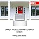 EMOS - Infrarot-Bewegungsmelder wasserdicht - Reichweite 12 m - Empfindlichkeit 3-2000 Lux - Detektionswinkel 180° - Schaltdauer 10 Sek bis 15 Min - 230 V zur Aufputzmontage - für Innen & Außen - weiß