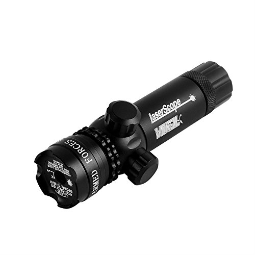 Higoo® Tactical Green Laser Dot Sight, Shockproof 532Nm Rifle Gun Laser Scope W/Rail & Barrel Mount Cap Pressure Switch & Battery #TOP1