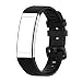 Produktbild SPGUAR kompatibe mit Huawei Band 3 Pro Armband, Huawei Band 3 Pro Ersatzband TPE Uhrenarmband mit Schnellverschluss für Huawei Band 3 Pro