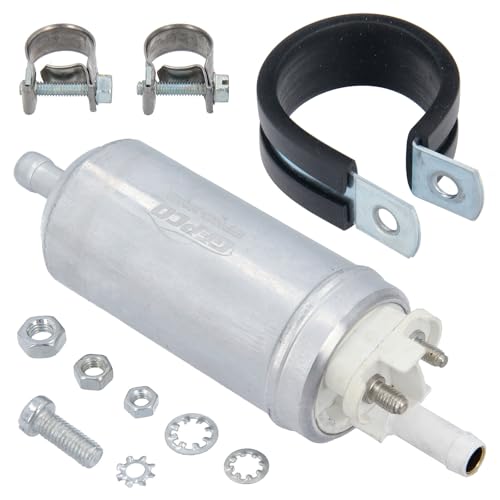 GEPCO Benzinpumpe Kraftstoffpumpe UNIVERSALPUMPE FÜR VERGASER kompatibel mit Bmw Fiat Ford Opel Peugeot Citroen Porsche Seat VW zu verwenden wie OE 7.21440.51.0