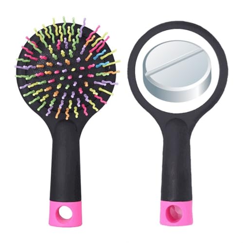 Brosse à cheveux démêlante blanche motif pilules brosse anti-casse pour démêler les nœuds