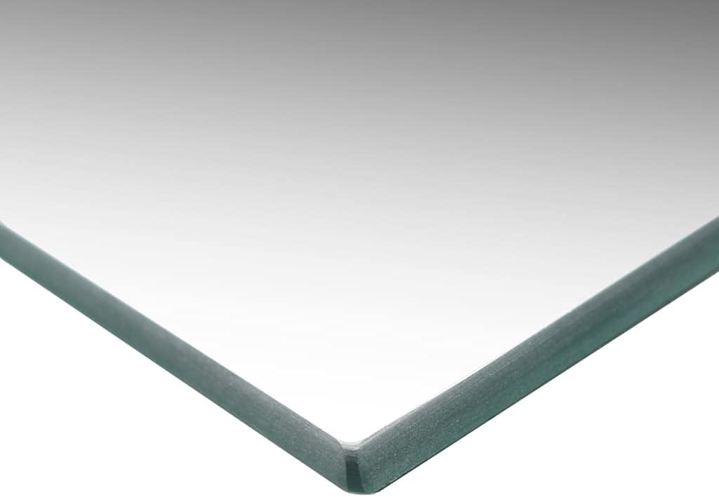 vidaXL Wall Mirror Set of 2 Transparent Glass 23.6 x 23.6 in