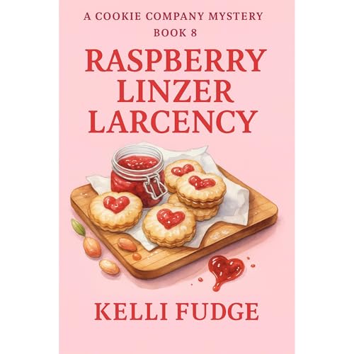 Raspberry Linzer Larceny Audiolibro Por Kelli Fudge arte de portada