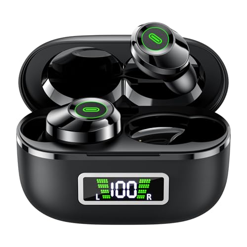 Wireless Earbuds, Bluetooth 5.5 Headphones Bass Stereo, Ear...