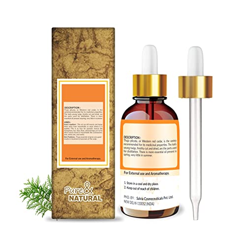 Image of Crysalis Thuja (Thuja Occidentalis L.) Oil |100% Pure & Natural Undiluted Essential Oil Organic Standard Thuja Oil, Improves Body Ache, Improve Skin Breakouts, Soothes Dry Skin- 15ml