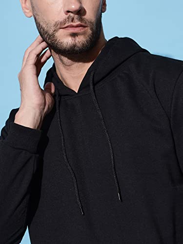 Image of Men's Cotton Blend Hooded Sweatshirt