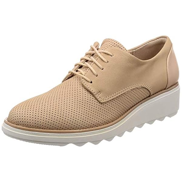 Clarks Sharon Crystal Oxford dames, Zwart, 38 EU