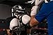 Fighting Sports S2 Gel Full Training Headgear, Black/White, Large