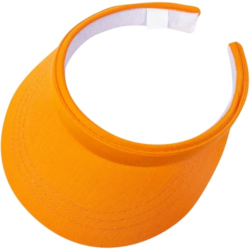 Image of Sun Visor Hats Women Wide Brim Adjustable Clip On Visors Beach Men Hat