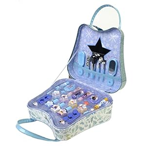 Disney Frozen Weekender Bag – Make-up Set voor Kinderen – Trendy en Compacte Nagelset met Nagellak en Stickers…