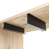 Beelta Under Counter Mounting Bracket for 16' Cash Drawer Metal Steel Heavy Duty with Screws BK1616B-B
