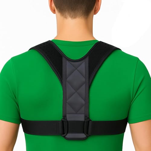 Back Brace Posture Corrector - Breathable Upper Back Brace - Back...