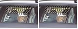 Pour fenêtre à manivelle Trixie Grille d\'Aération pour Voiture Noir (Lot de 2)