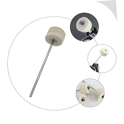 2 piezas de martillo de fieltro para pedal de batería miniatura 4