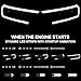 SPEC-D TUNING Black Smoke LED Strip Headlights w/Switchback and Sequential Turn Signals & Dynamic Startup Effect Compatible with 2019-2023 Ford Ranger XL/XLT, Left + Right Pair Headlamps Assembly