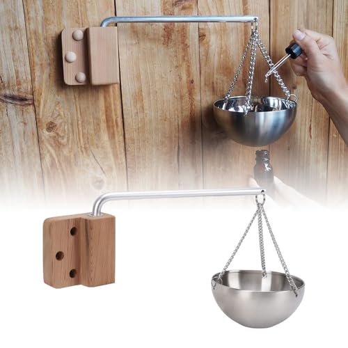 Cuenco Aromaterapia Sauna de Acero Inoxidable miniatura 4
