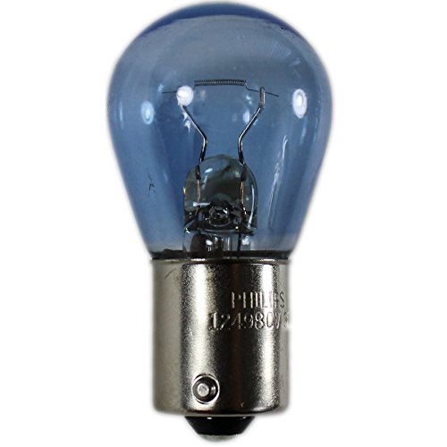 Philips 12498Cvb2 P21W Crystalvision Ultra Miniature Bulb, 2 Pack #TOP2