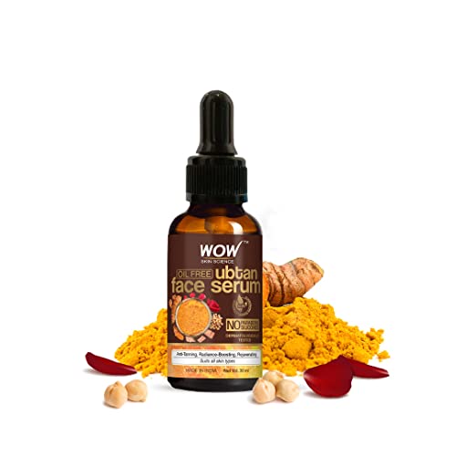 WOW Skin Science Ubtan Face Serum | Oil Free | For Tan, Radiance Boosting & Rejuvenating Skin | Smoothen Skin Tone | Paraben Free | Face Serum for Women & Men | 30 ml - Image 3