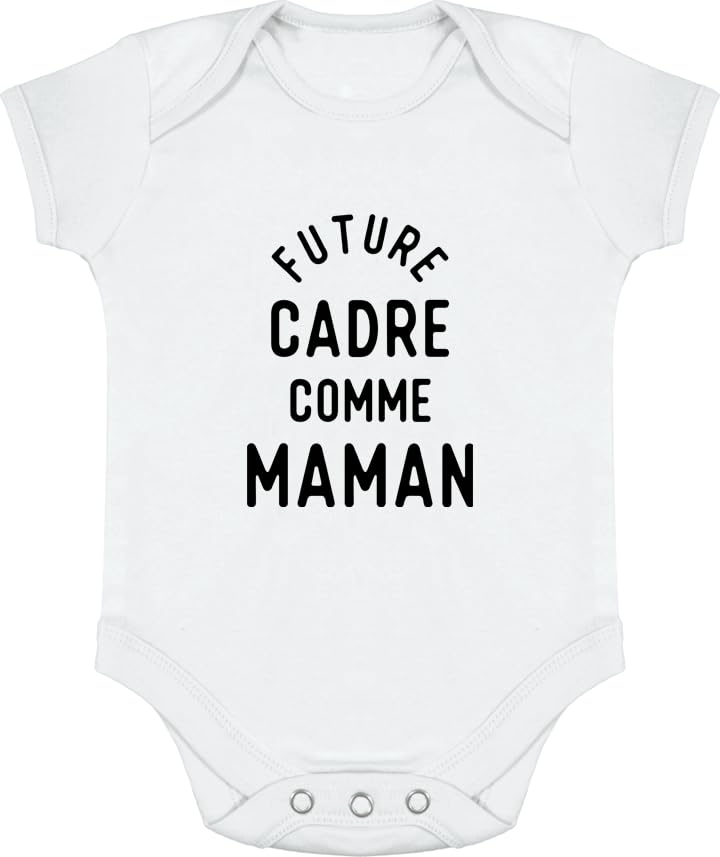 Body bébé Future Cadre comme Maman pour les tenues de crèche rigolotes
