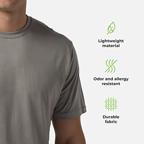 Cariloha Comfort Crew Tee - Moisture Wicking Bamboo-Viscose Crewneck T-Shirt for Men4