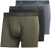 Paquete de 3 calzoncillos de microfibra adidas para hombre 2