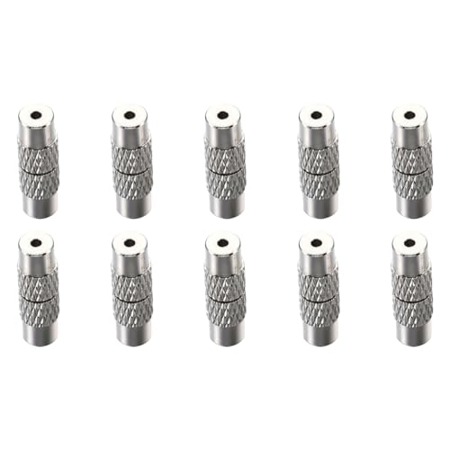 10Pcs Eye Catching Cord End Clasps Accessory For Jewelry Crafting And Designs