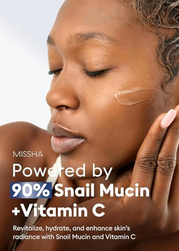 MISSHA Cell Renew Snail Mucin Vitamin C Cream 1.69 Fl oz, Hydrating Snail Mucin, Korean Skin Care for Improved Skin Texture & Youthful Glow, Korean Moisturizer, Kbeauty, Paraben Free - Thumbnail 2