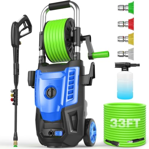 2026 New 4800 PSI Washer with 33ft Reel