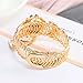 Women's Fashion Ornaments Charm Gold Color Link Chain Red Crystal Bracelet Hand Decorative Apparel Accessories Gifts for Women Mom Wife Girls Lovers