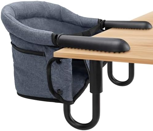 lulunemo Hook-On High Chair, Grey