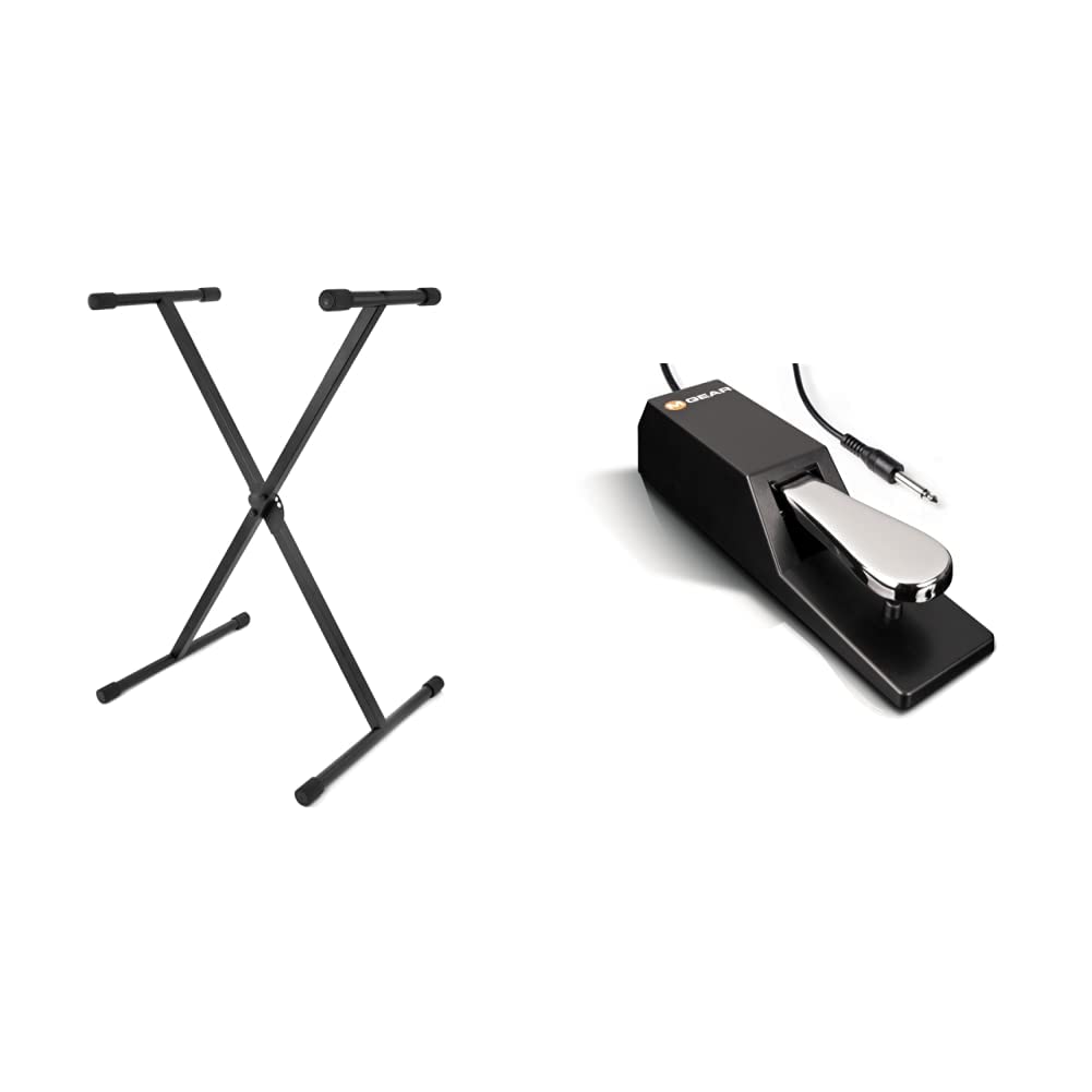 Buy TIGER KYS77BK XFrame Keyboard Stand Black & MAudio SP2