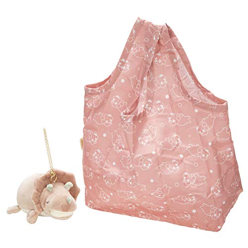 りぶはあと エコバッグ プレミアムねむねむアニマルズ かむかむズ トリケラトプスのトリケラ コンパクト 78753-60