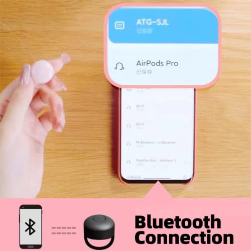 Botón inalámbrico de control remoto Bluetooth para no cansarte las manos 4