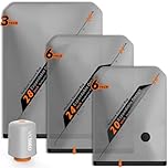 Vacbird Vacuum Storage Bags, 15 Pack Reusable Space Saver Bags with Wireless Electric Air Pump for Clothes,Travel