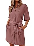 Material: el vestido blusa para mujer elegante y festivo, vestido de cóctel clásico es un material suave y cómodo de llevar. Tejido respetuoso con la piel, suave y cómodo, con buena ventilación.