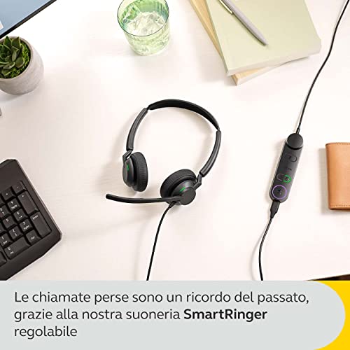 Jabra Engage 50 Ii Link Call Control Unit Con Cavo USB-A Per Cuffie Jabra Engage 50 Ii Mono E Stereo USB-C - Certificato Ms Teams, Funziona Con Tutte Le Altre Piattaforme - Nero - 3