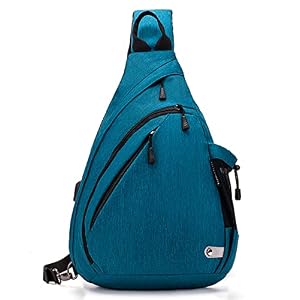 TurnWay Waterproof Sling Backpack/Crossbody Bag/Shoulder Bag for Travel, Hiking, Cycling, Camping for Men & Women
