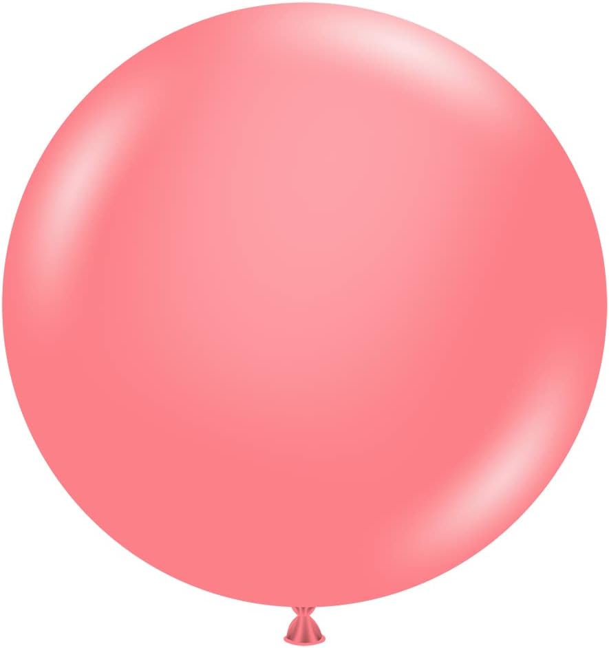 Tuftex17" Coral Latex Balloons