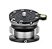 LB-75 75mm Leveling Base for Tripod w Butterfly Lock Collar 55lb Max Load +/-15° Tilt