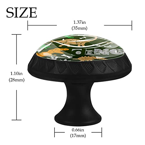 Boutons de tiroir dinosaure de 35 mm pour commode d'enfant (lot de 12) - 5