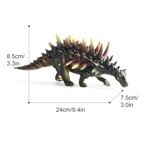 SUPER TOY Huayangosaurus Realistic Dinosaur Toy for Kids 3-15 Years Big Size, 10 Inch Jumbo Dinosaur Action Figure Wildlife Educational Animal Toy for Boys Girls Realistic Detailed Dino Collection