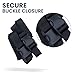 BootYo! PackYo! Utility Straps/Cinch lash Strap with Quick Release Buckle by Mt Sun Gear. Great for Backpacking, air mattresses, Sleeping Bags (Pair) (Black-32)