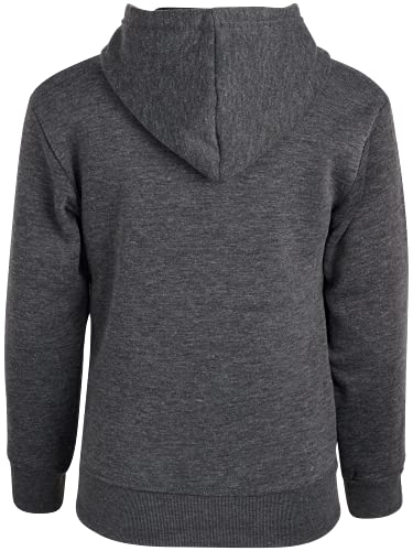 Quad Seven Boys' Fleece Jogger Set - 4 Piece Basic Solid Pullover Hoodie And Sweatpants (Size: 8-18), Size 16/18, Navy/Charcoal #TOP5