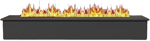 Calentador de chimenea integrado de atomización 3D, chimenea eléctrica moderna para sala de estar, chimeneas eléctricas de vapor, llama de