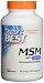 Produktbild Doctor's Best MSM with OptiMSM 180 vegane Tabletten glutenfrei sojafrei, 1000 mg