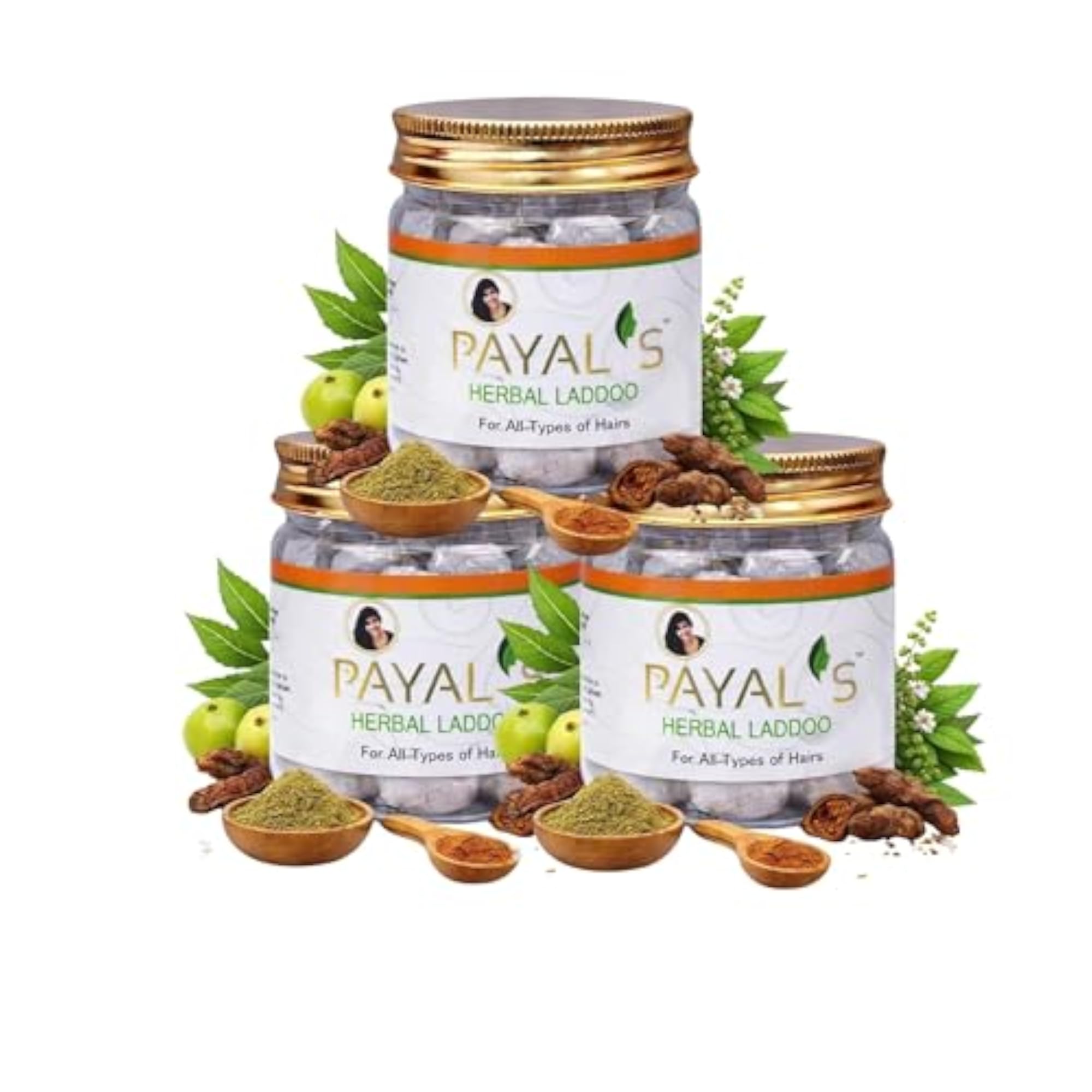 Herbal Hair Laddoo for All Hair Types