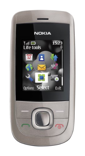 Nokia 2220 Slide Téléphone portable GSM/GPRS Argent