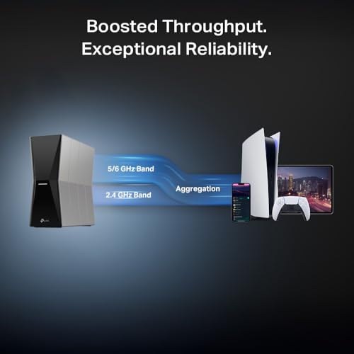 Image of TP-Link Tri-Band BE18000 WiFi 7 Router Archer BE770 | Multi Gigabit Ports | 2X USB 3.0 | 10 Streams | VPN Clients & Server | Easy Mesh, HomeShield, Private IoT Network