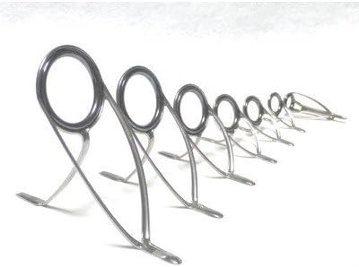 Amazon 富士工業 Fuji Kwガイド 大口径40mm7ガイドセット 10h 12 16 25 30 40 富士工業 ロッド 竿パーツ